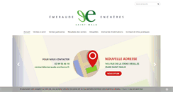 Desktop Screenshot of emeraude-encheres.com